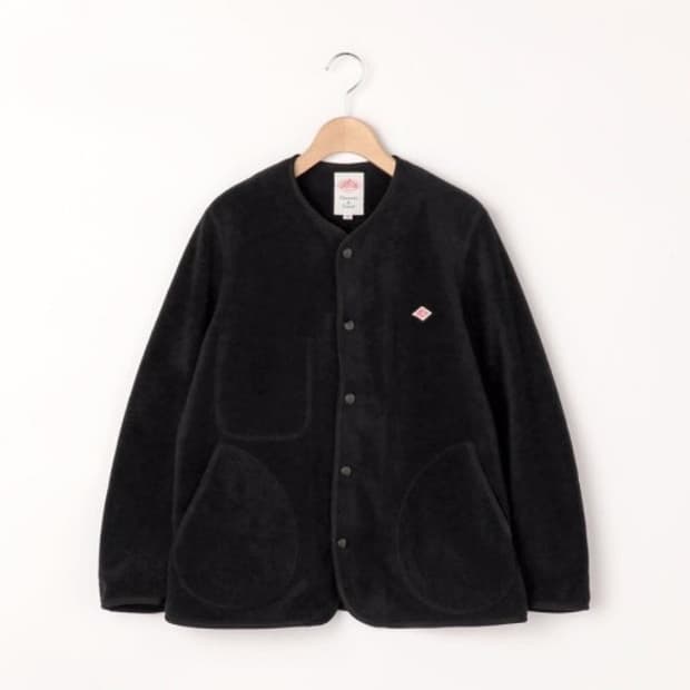 단톤 후리스 자켓 블랙