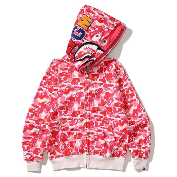 베이프 더블샤크 핑크 xl 새상품