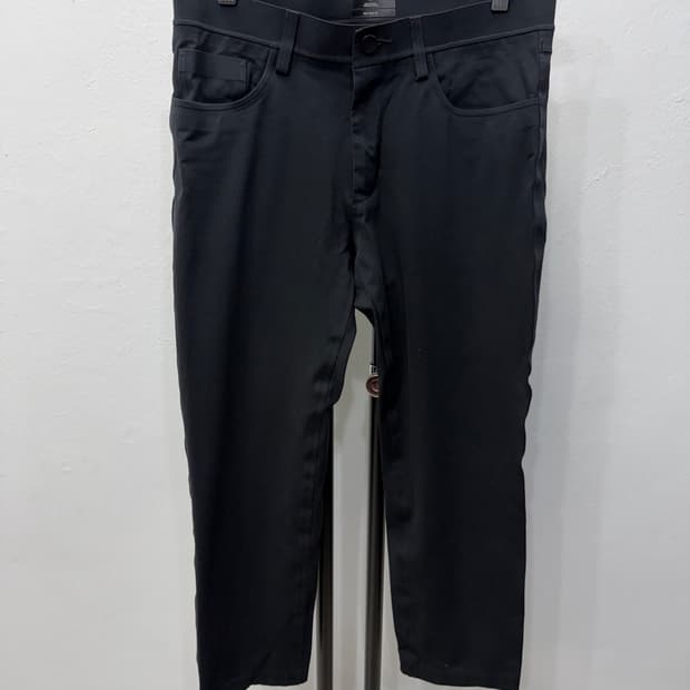 정품)Theory 띠어리 남성 블랙 밴딩팬츠 30