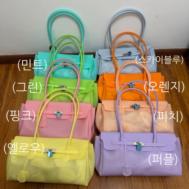 젤리버킨백 🫧 (jelly firkin bag)