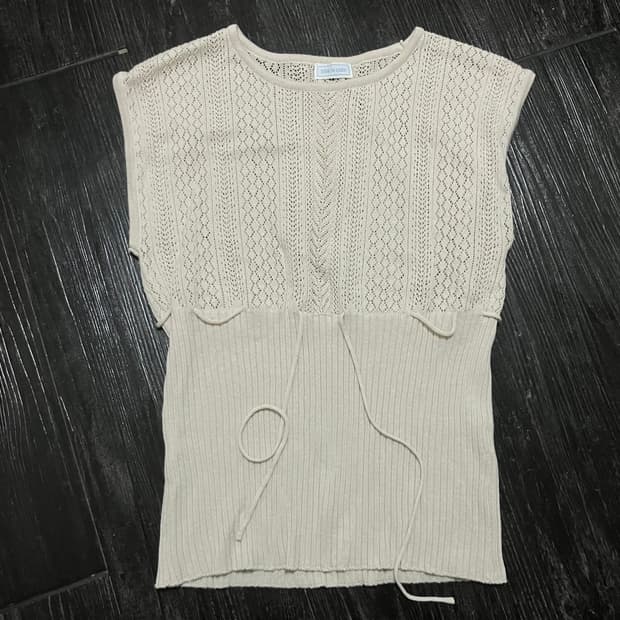 쉬이즈큐트 니트 조끼