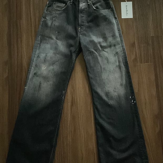 아크네 스튜디오 2021 트리필카 블랙 28/30 택포함