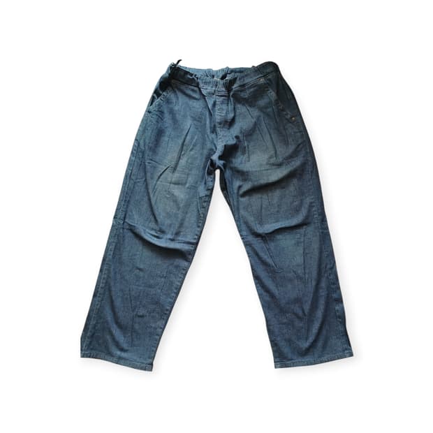 Lee 와이드핏 밴딩 청바지