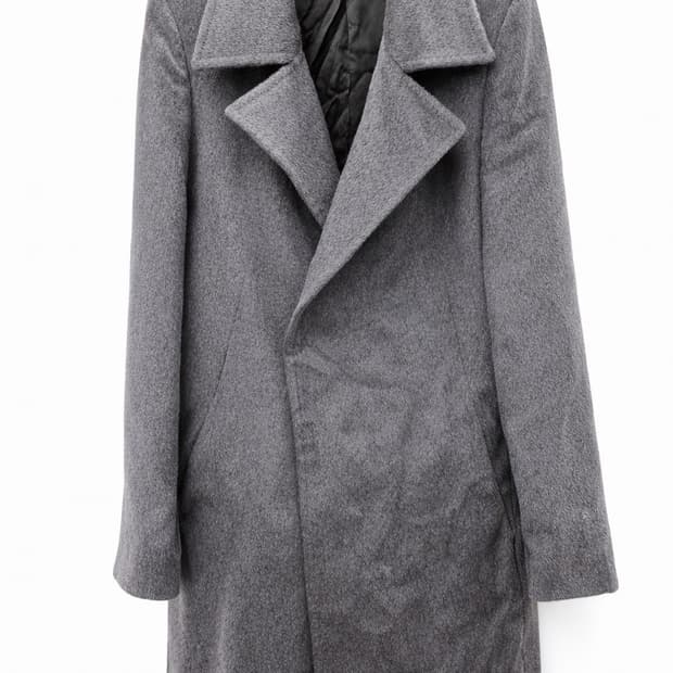 타임 그레이 울 코트 105 사이즈