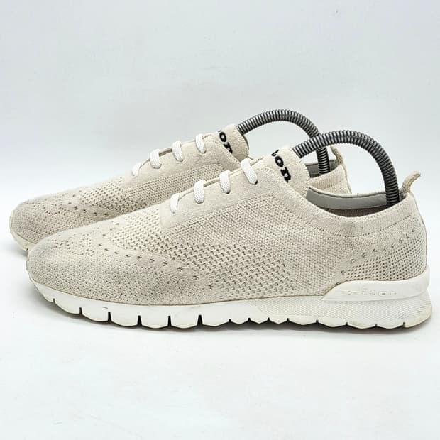 키톤 니트 핏 러닝 슈즈 윙팁 화이트 (7 1/2)