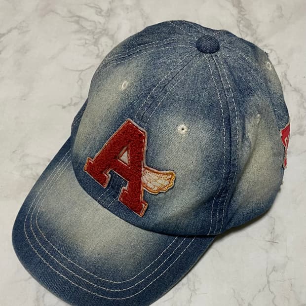 thrift standard 빈티지캡 빈티지볼캡 청 볼캡