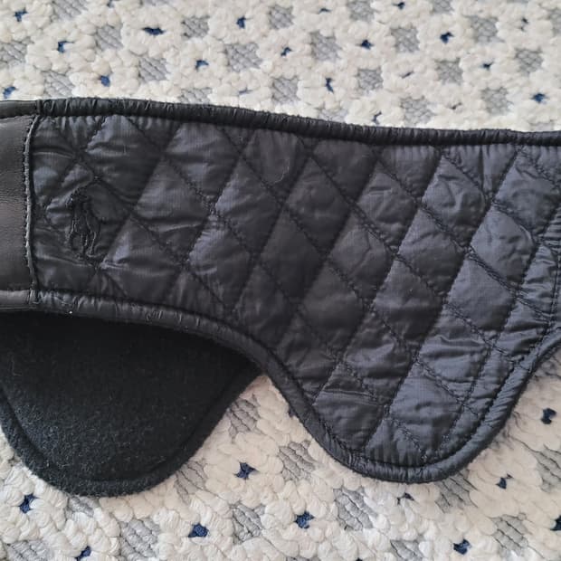 폴로 랄프로렌 여성 패브릭 머리띠형 귀마개