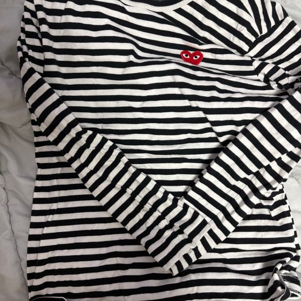 꼼데가르송 스트라이프티 