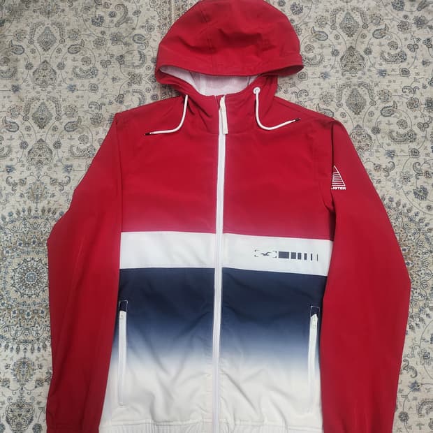 HOLLISTER 홀리스터 후드 바람막이 자켓 M  (크게나옴)
