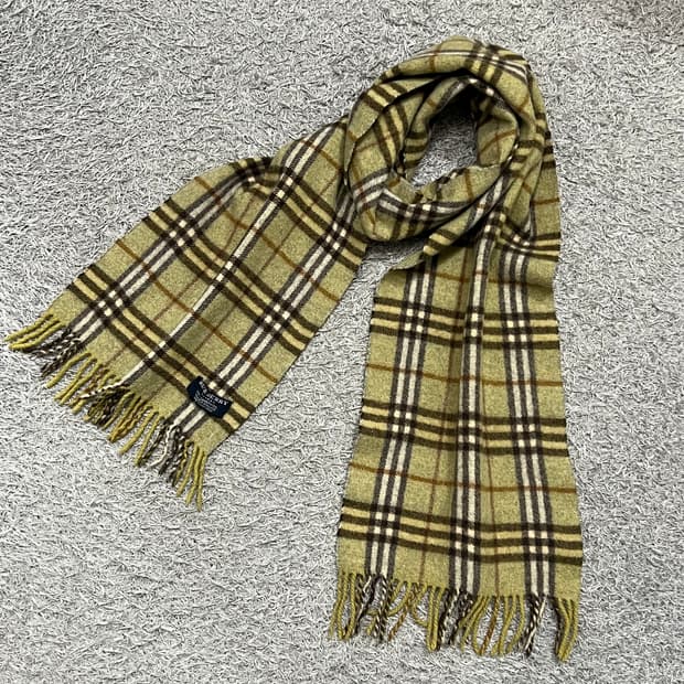 버버리 램스울 머플러