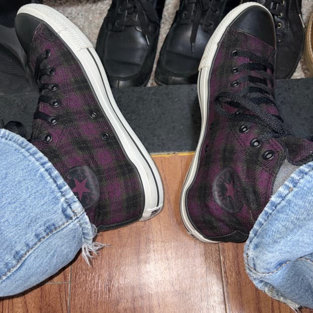 컨버스 체크무늬 280