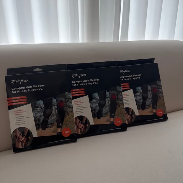 FLYTEX 압박 슬리브 V2 새상품 L(허벅지51cm~57cm) 레그 