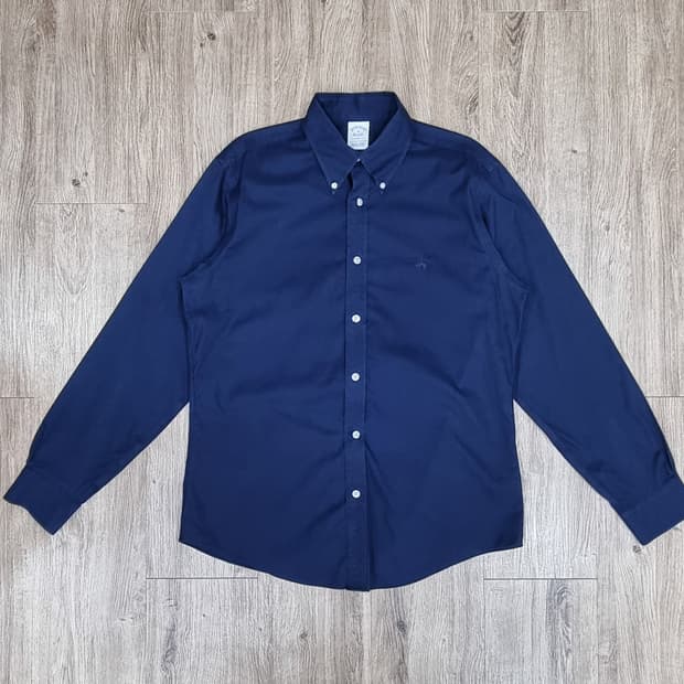브룩스브라더스 솔리드 셔츠 M _ 남성