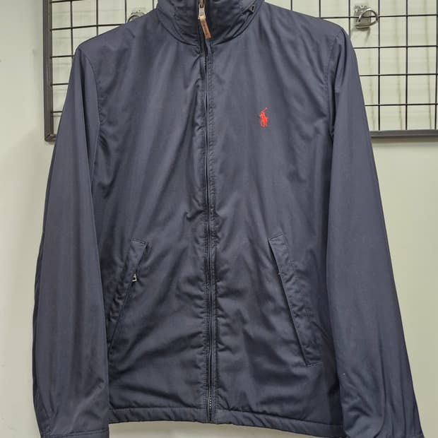 95M 폴로랄프로렌 기모 블루종 자켓 네이비.