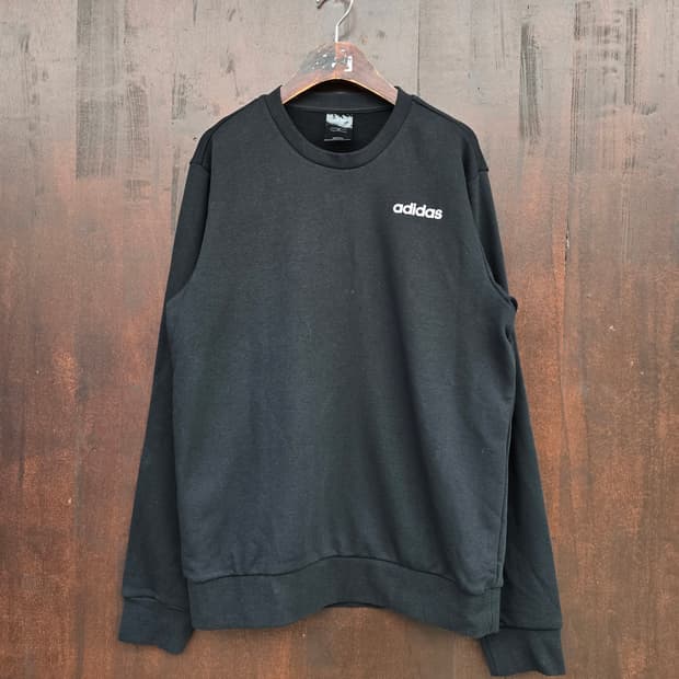 아디다스 맨투맨 블랙 M