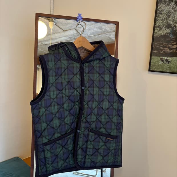 Lavenham 라벤햄 퀼팅 양면 조끼