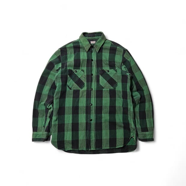 슈가케인 플란넬 워크 셔츠 L