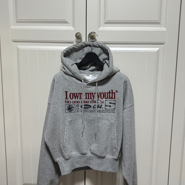 비바라비다 Own Youth 우먼 세미 크롭 후드