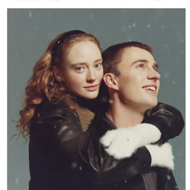 스탠드오일 하트링 니트 장갑 (헤어리크림) 새상품