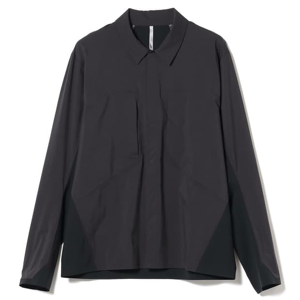 [L] 베일런스 페르마 자켓 셔츠 블랙