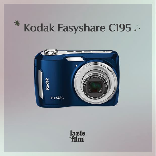 Kodak easyshare c195 코닥 이지쉐어 디카 카메라