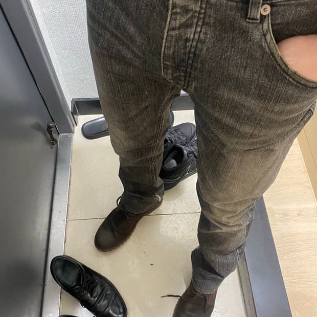 버버리 데님팬츠