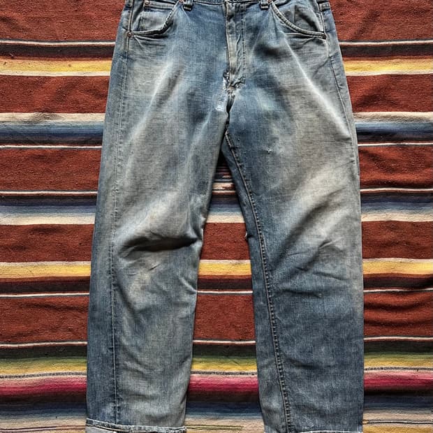 60s USA LEE 101z Selvedge Denim Pants