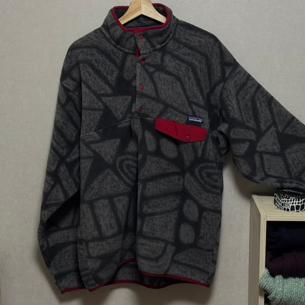 15s 파타고니아 신칠라 아즈텍 패턴 스냅티