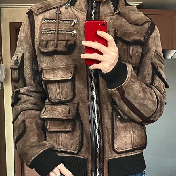 돌체앤가바나 멀티포켓 무스탕