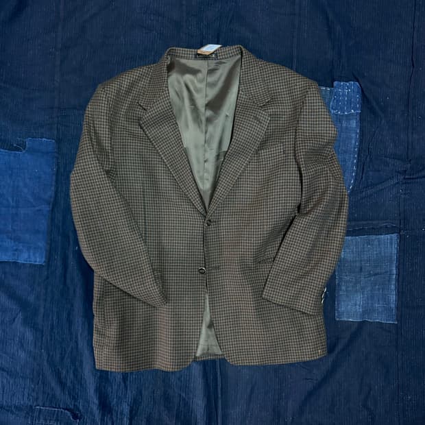 90‘s 로렌스 체크 울 자켓 103-105