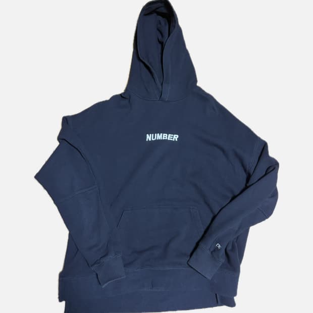 넘버나인 x 프릭스스토어 number(n)ine 후드티 L
