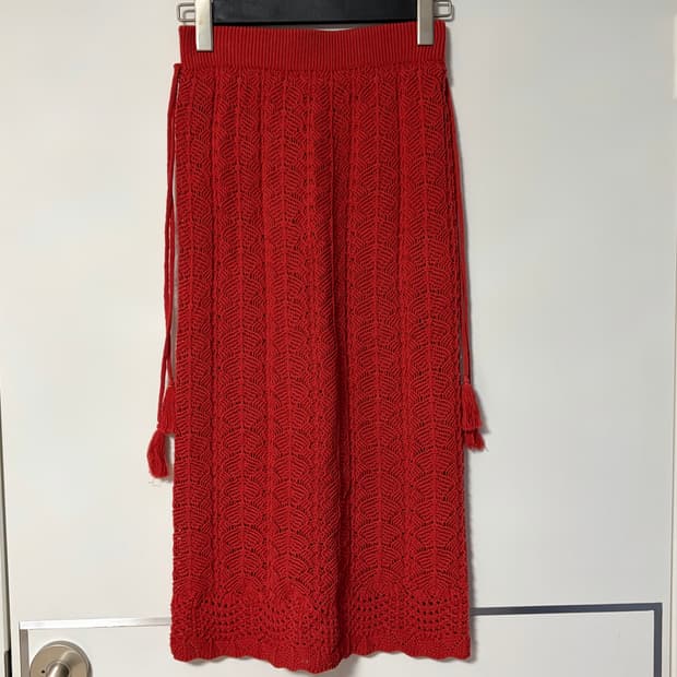 빈티지 니트스커트