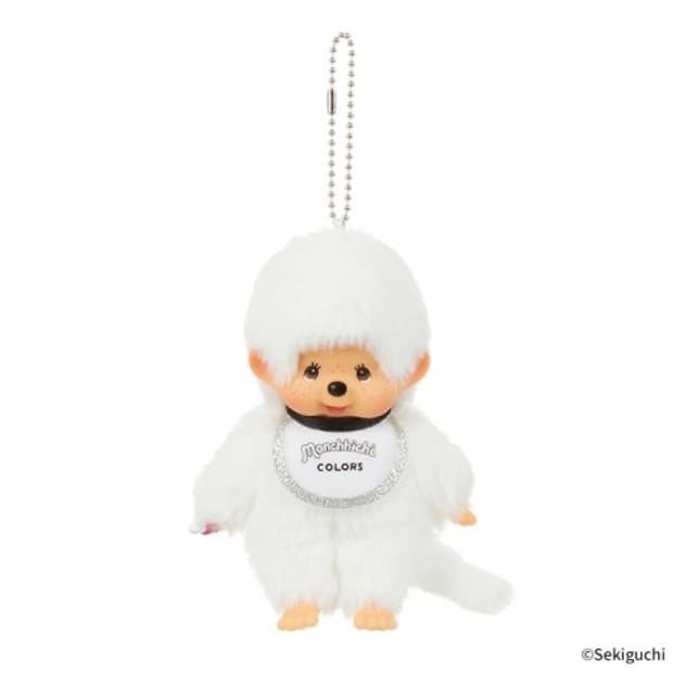 몬치치 컬러즈 화이트 키링 