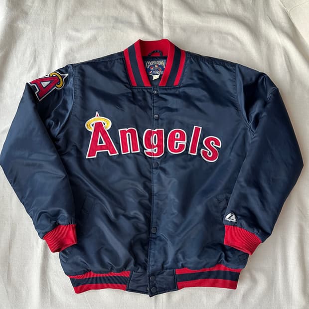 마제스틱 LA 에인절스 쿠퍼스타운 스타디움 자켓 105