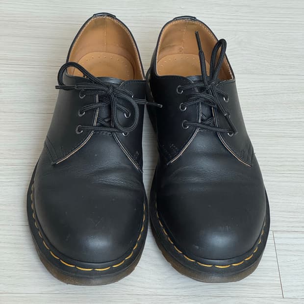 [260] 닥터마틴 1461 나파(Nappa) 블랙 3홀