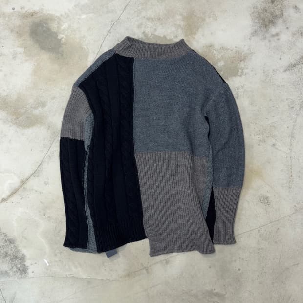Isamu Katayama  Backlash Patchwork Knit