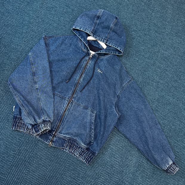 [L] 토니호크 청 후드 자켓