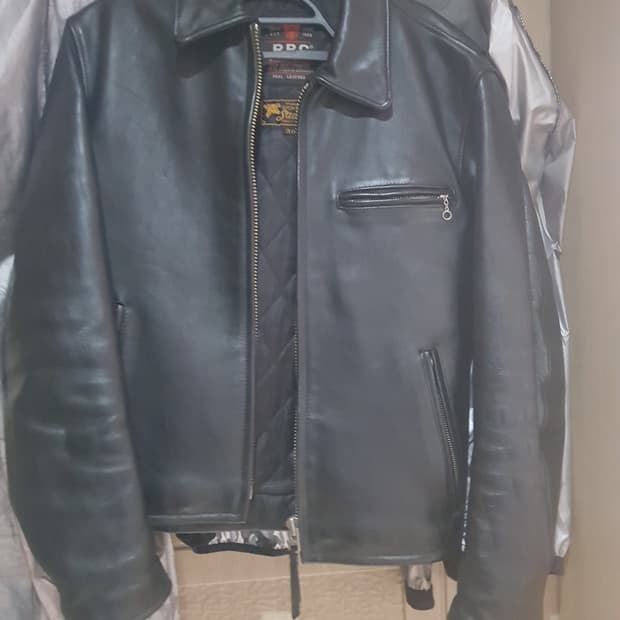 Rbc 소가죽 싱글라이더 레더자켓