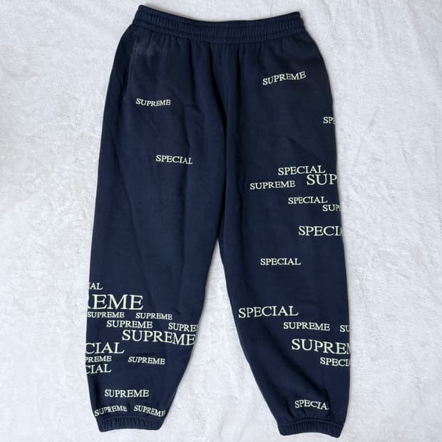 24FW Supreme 슈프림 스페셜 스웻팬츠
