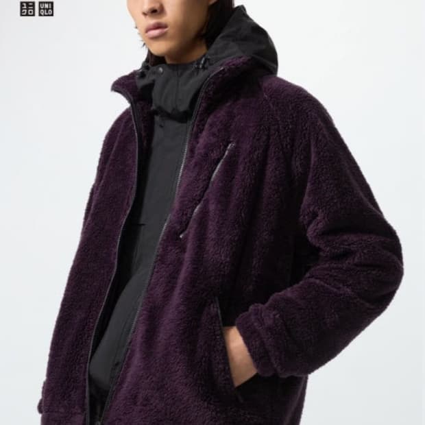 [L] 니들스x유니클로 플리스 후리스 재킷 집업 자켓