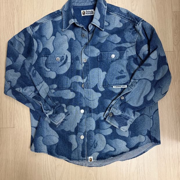 베이프 데님 자켓