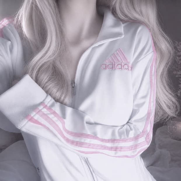 아디다스 극희귀대대장 화이트 핑크 흰핑 져지XL