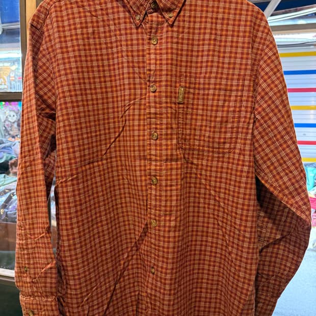 콜롬비아 레드 체크셔츠