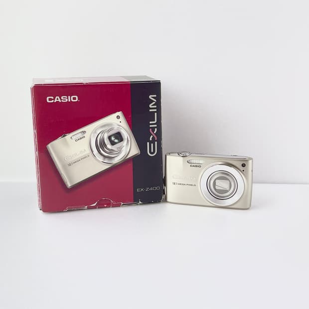 (풀박스)카시오 엑슬림 z400 골드 / casio z400