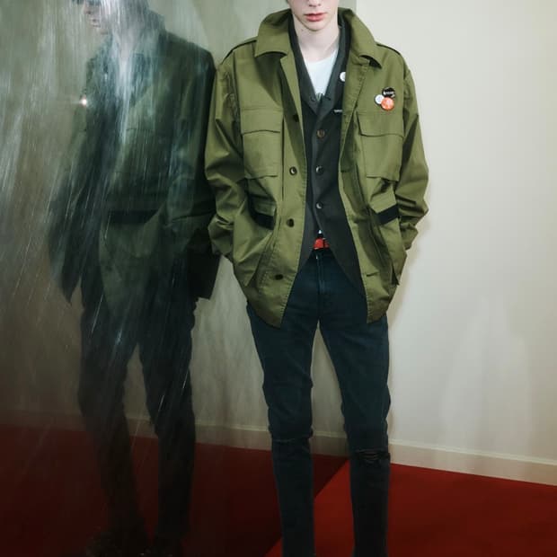 언더커버 25fw 야상자켓 2사이즈