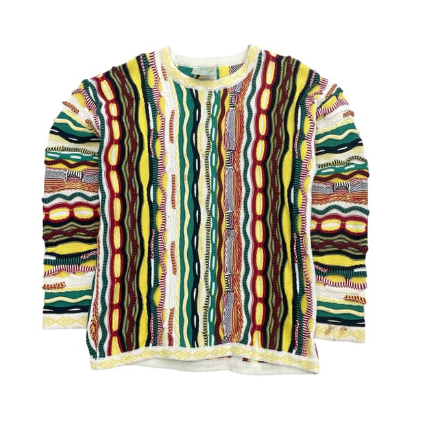 쿠지 니트 스웨터