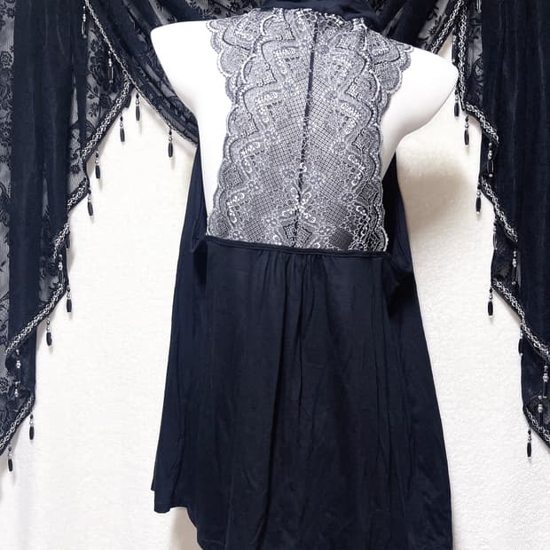 다크페어리 오리엔탈 로맨틱고딕 고스펑크 레이스 로브 핀터 레이어드 베스트