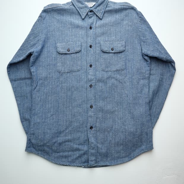 [90s USA] Five Brother Herringbone Flann