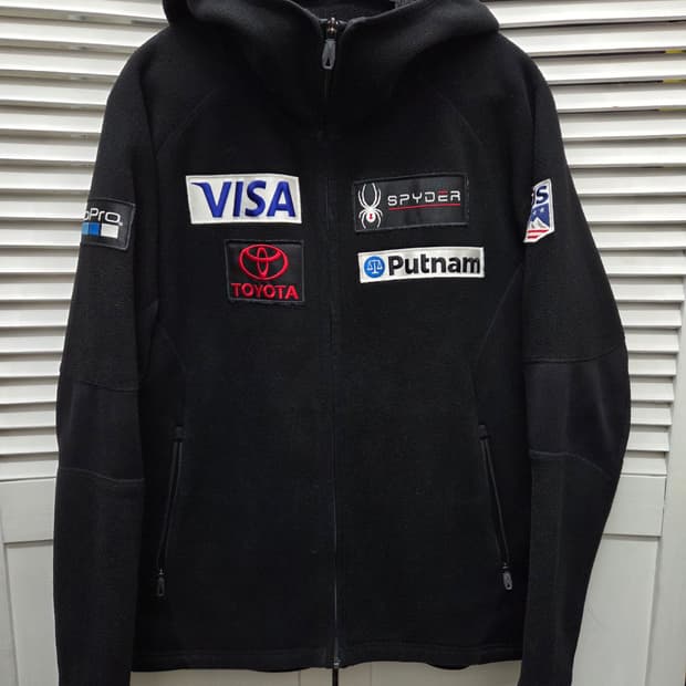 스파이더 레플리카 플리스 집업