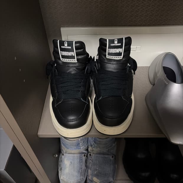 (270) 릭오웬스 컨버스 터보웨폰 로우